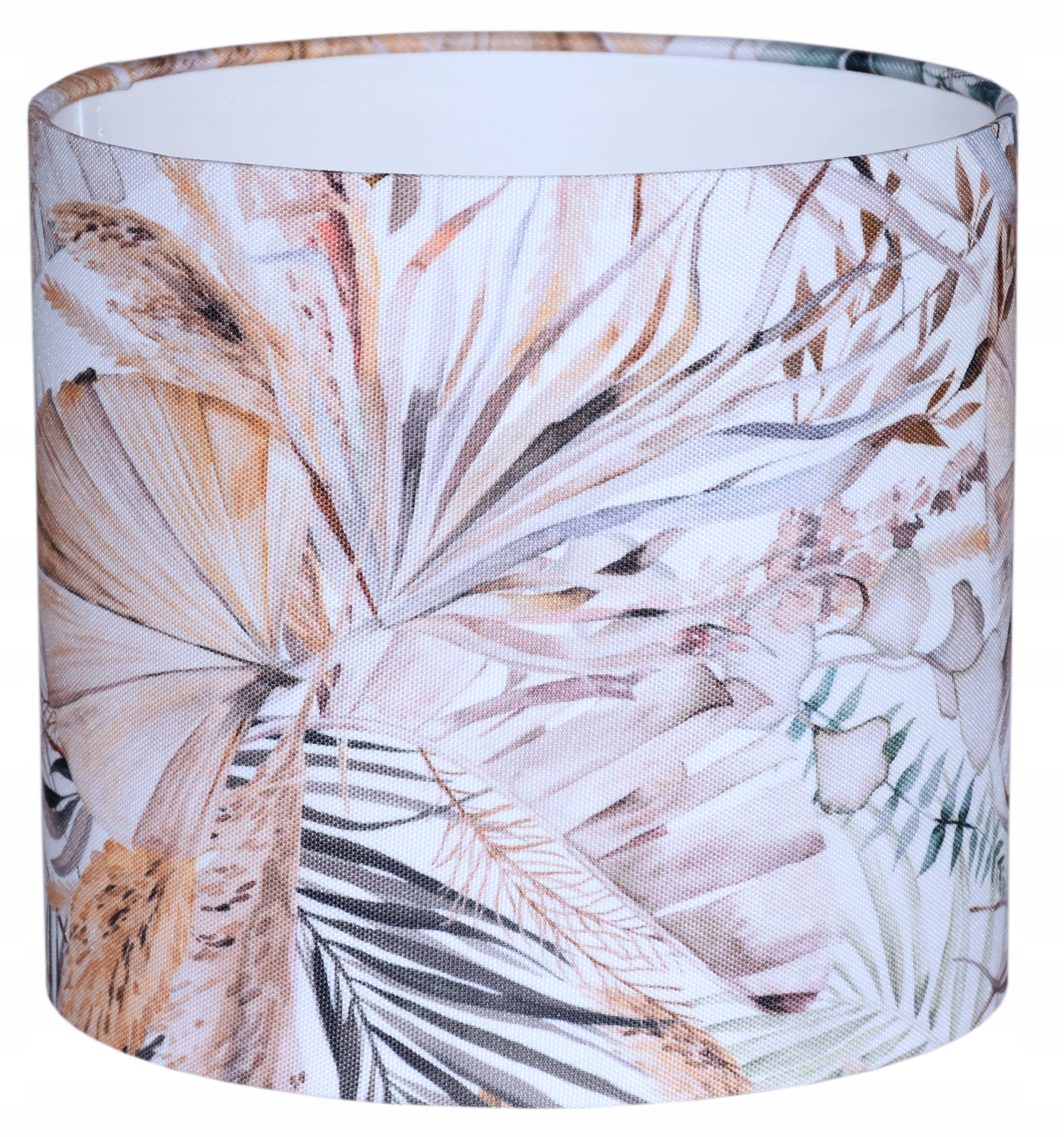 Boho Listy Abažur E27 Zavinovací Okraje válec stínidlo na lampu 15 cm Primavera