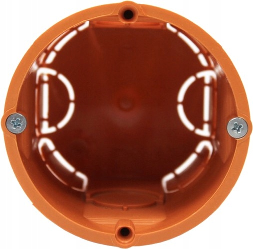 PUSZKA PODTYNKOWA 60 GŁĘBOKA Z WKRĘTAMI A.0001LDP Kod producenta A0001LDP