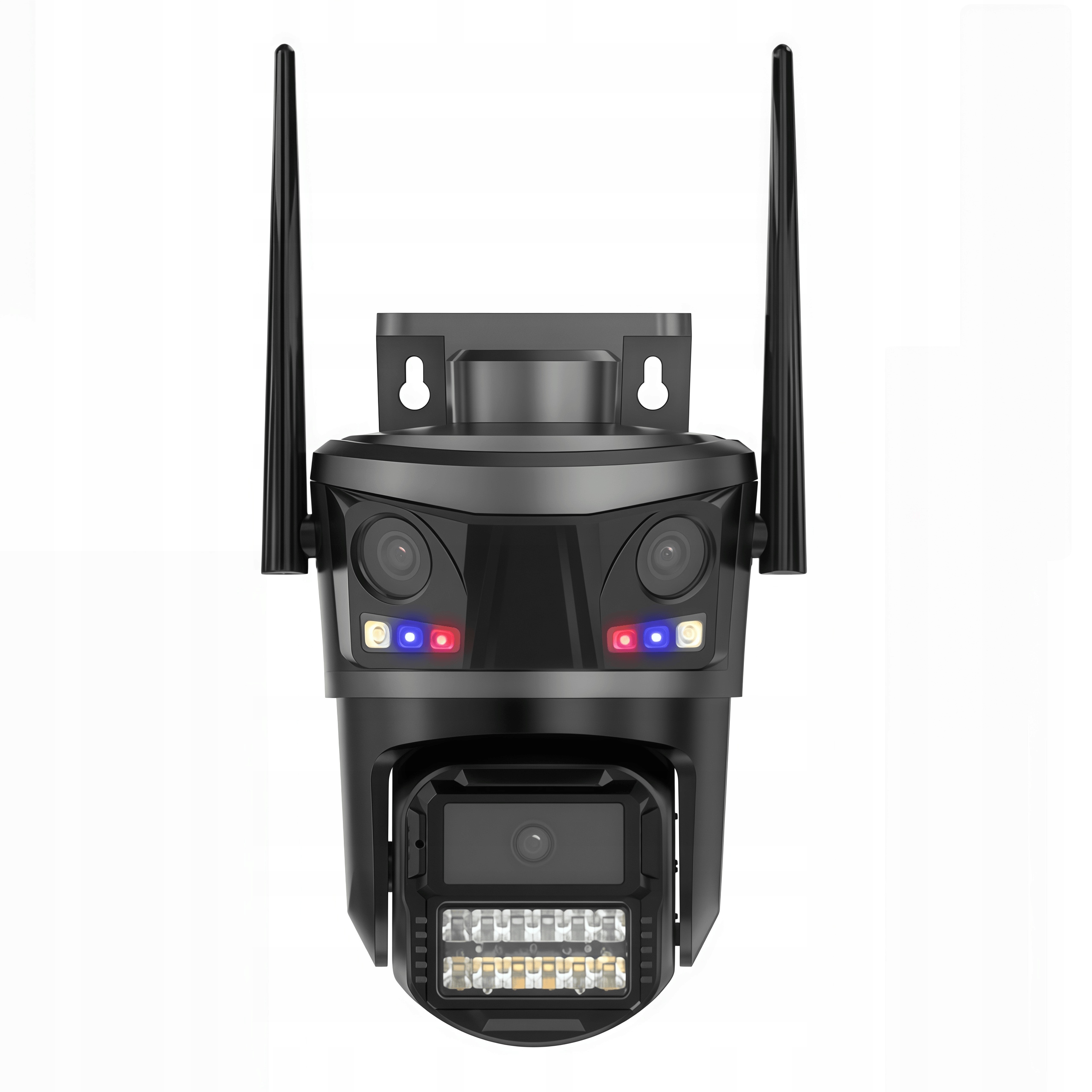 Panoramatická WiFi kamera 8MP 4K Trojitý objektiv 360° monitorování
