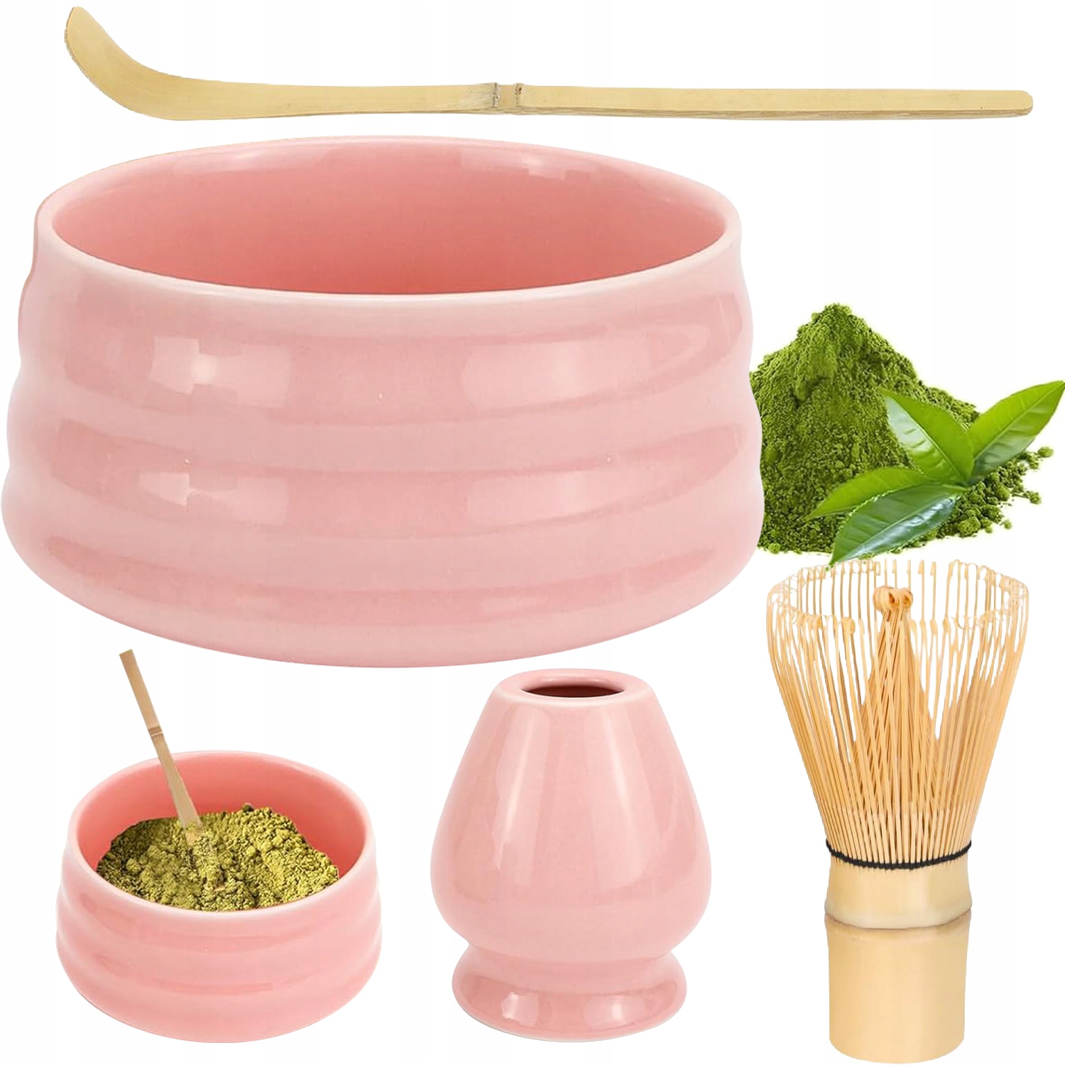 Levně Sada Na Matchu S Ekologickým Bambusem A Tradičním Provedením