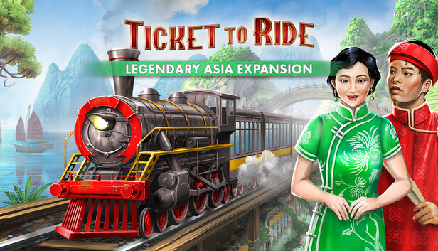 Ticket to Ride Legendary Asia (DLC)