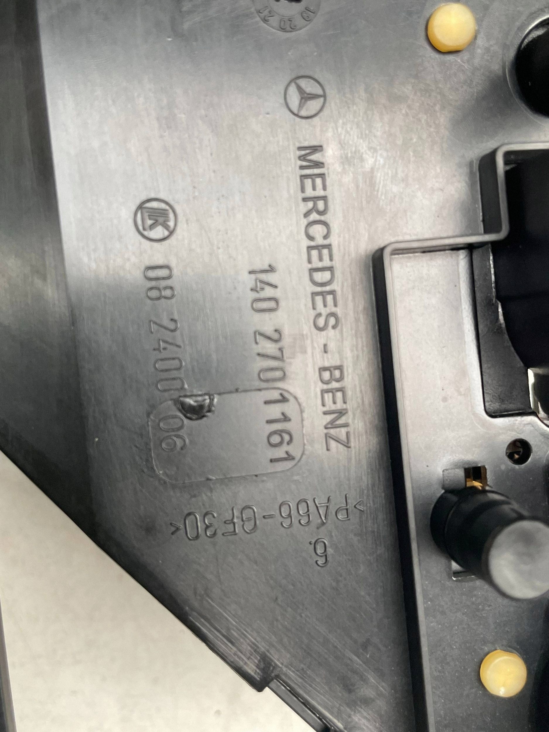 Bedienteil Getriebe getriebe abdeckung mechatronik MERCEDES 1402701161 !J
