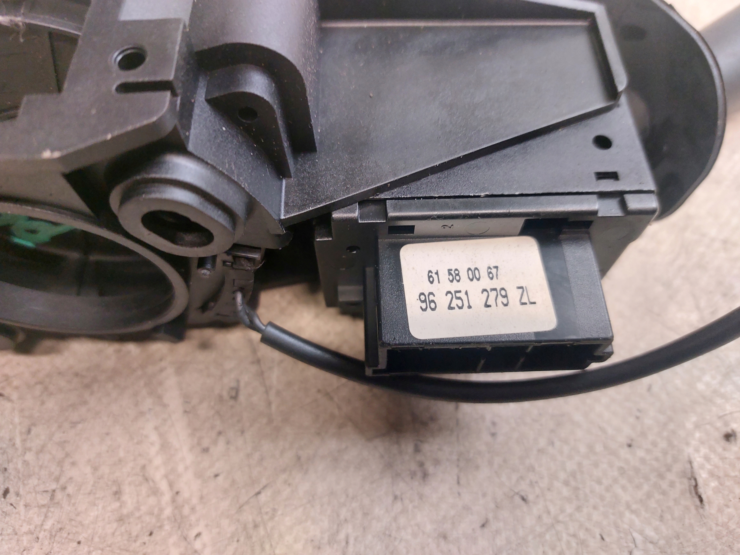 steering wheel levers and controls PEUGEOT 406