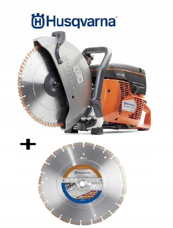 PRZECINARKA SPALINOWA HUSQVARNA K770 TARCZA 350mm.