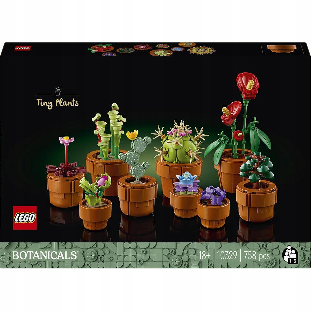Lego Botanicals Icons Malé rostlinky 10329