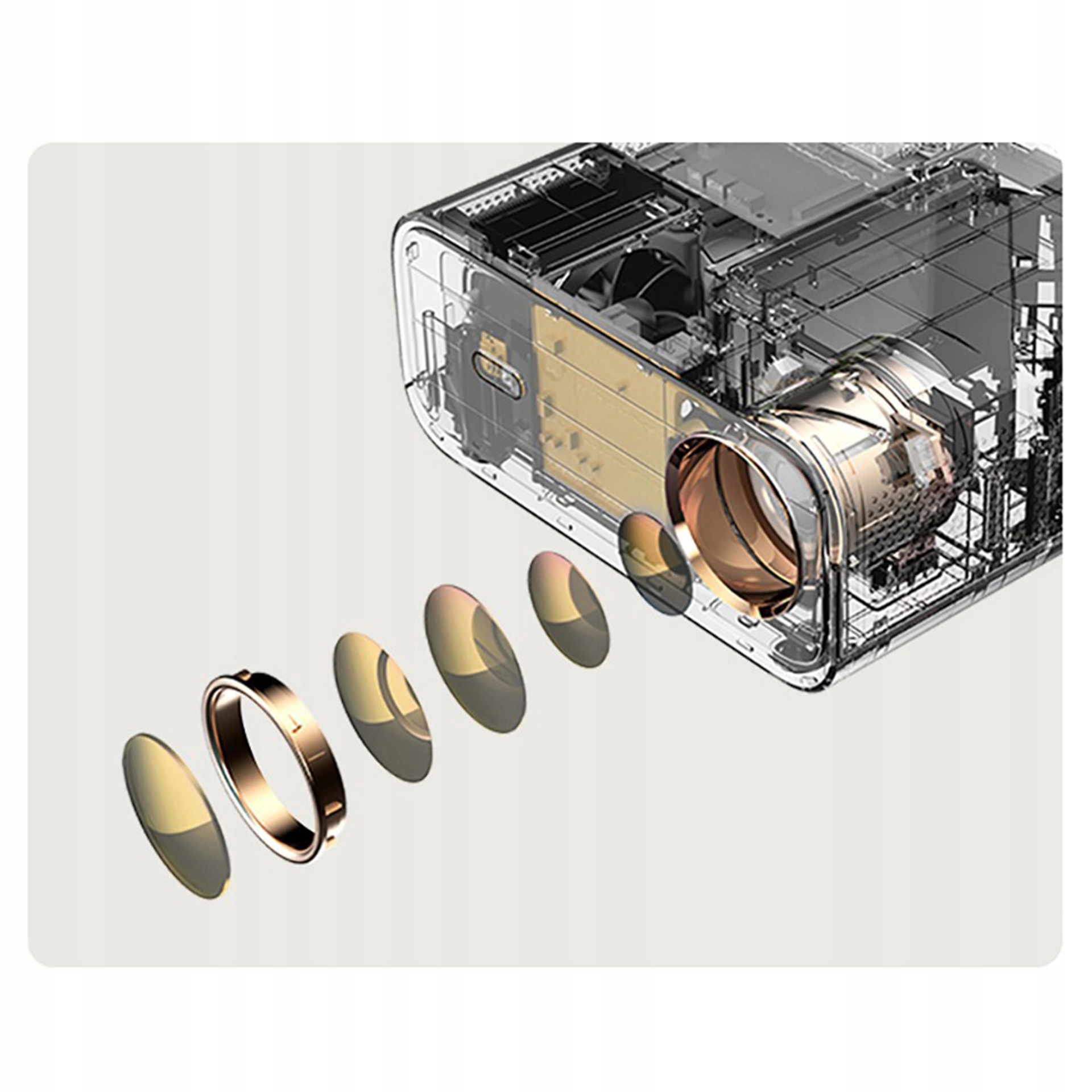 1080P LCD PROJEKTOR BIAŁY 1100 ANSI RZUTNIK WIFI BLUETOOTH ANDROID SMART TV Kolor biały