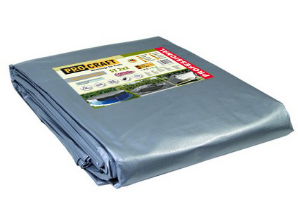 Procraft ST10x12 200g/m2 nepremokavá s okami 10x12 m strieborná