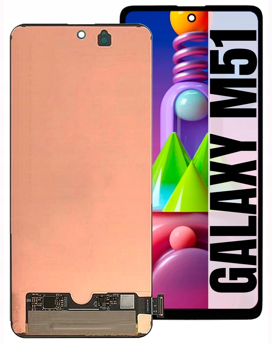 Displej Pro Samsung Galaxy M51 M515 Plný Velikost 6,70 Oled LCD Displej