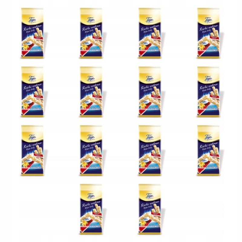 Tago Vanilkové trubičky 150 g X14