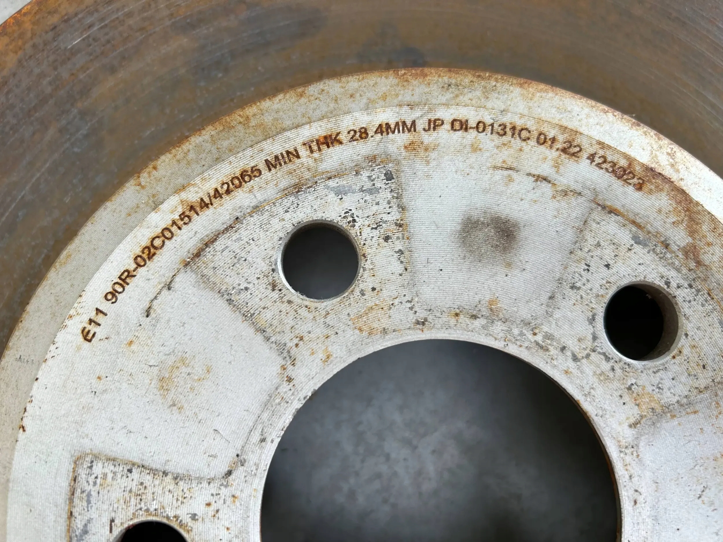 discs brake BMW 5 F10 F11 2013