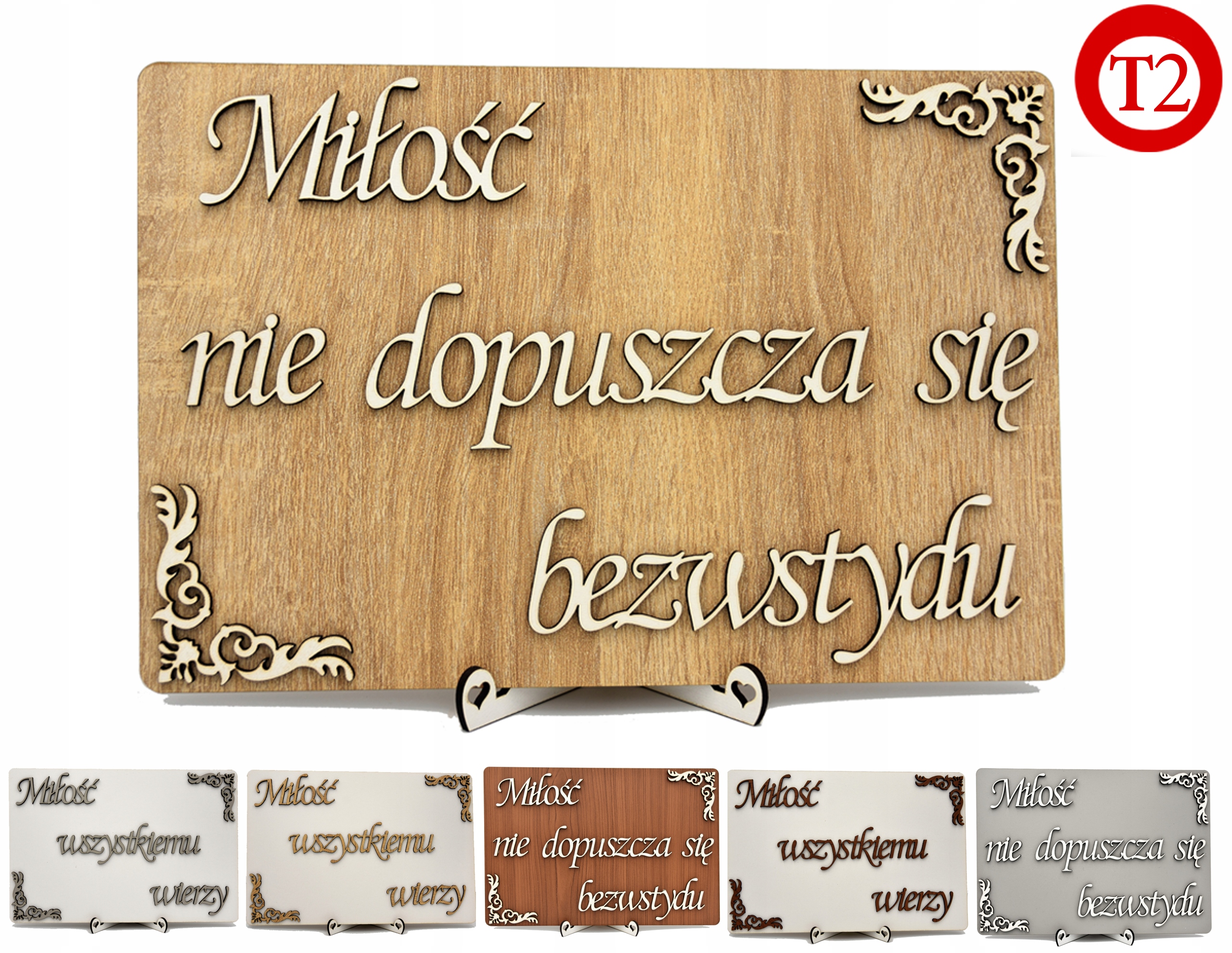 

16 Tabliczek Ślub Wesele Hymn O Miłości - T2