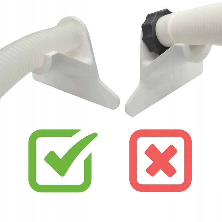 2x Podpora podstawa uchwyt rur do Basenu BESTWAY INTEX Średnica 38 mm