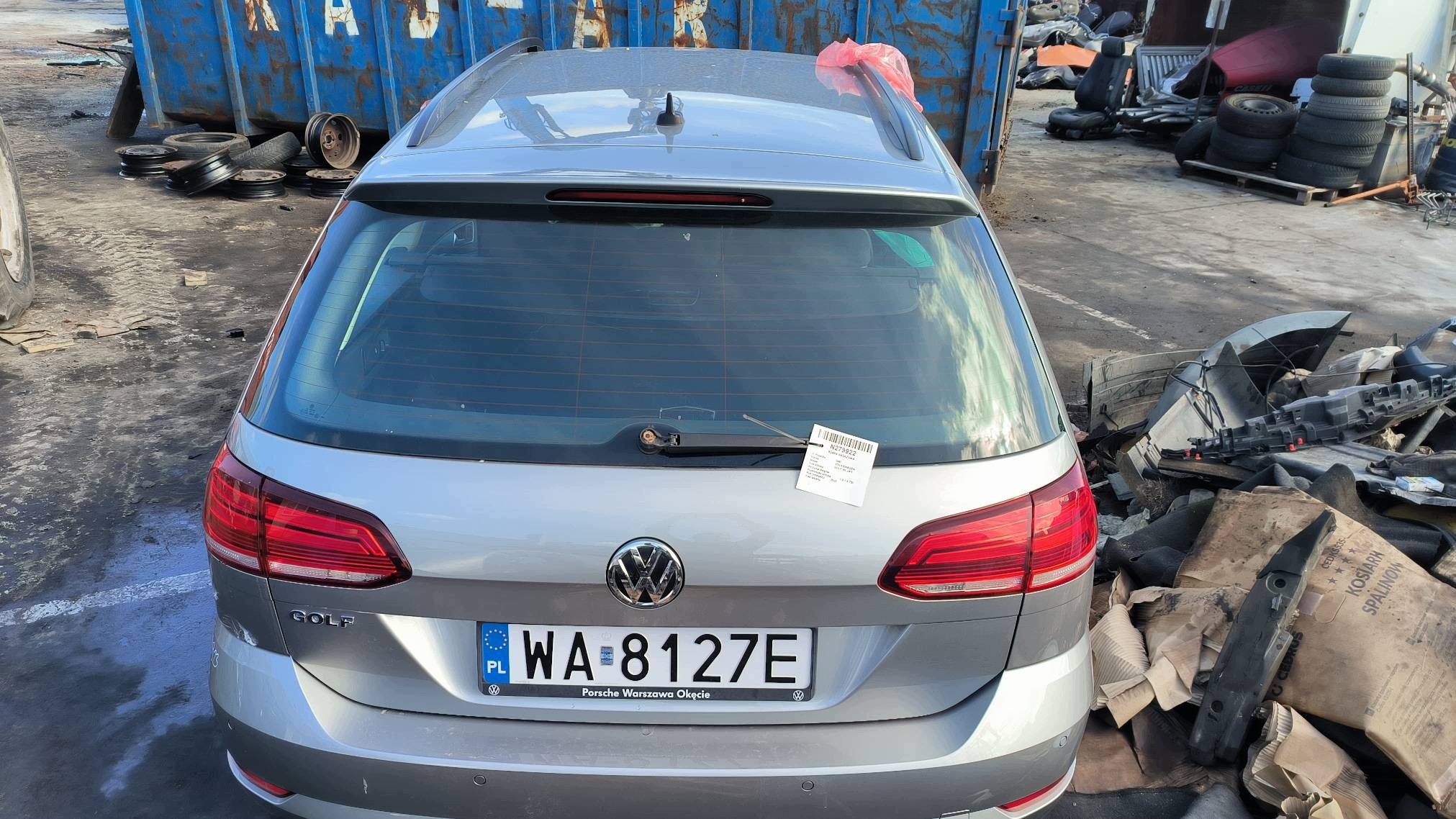 trunk door boot VOLKSWAGEN GOLF VII LIFT
