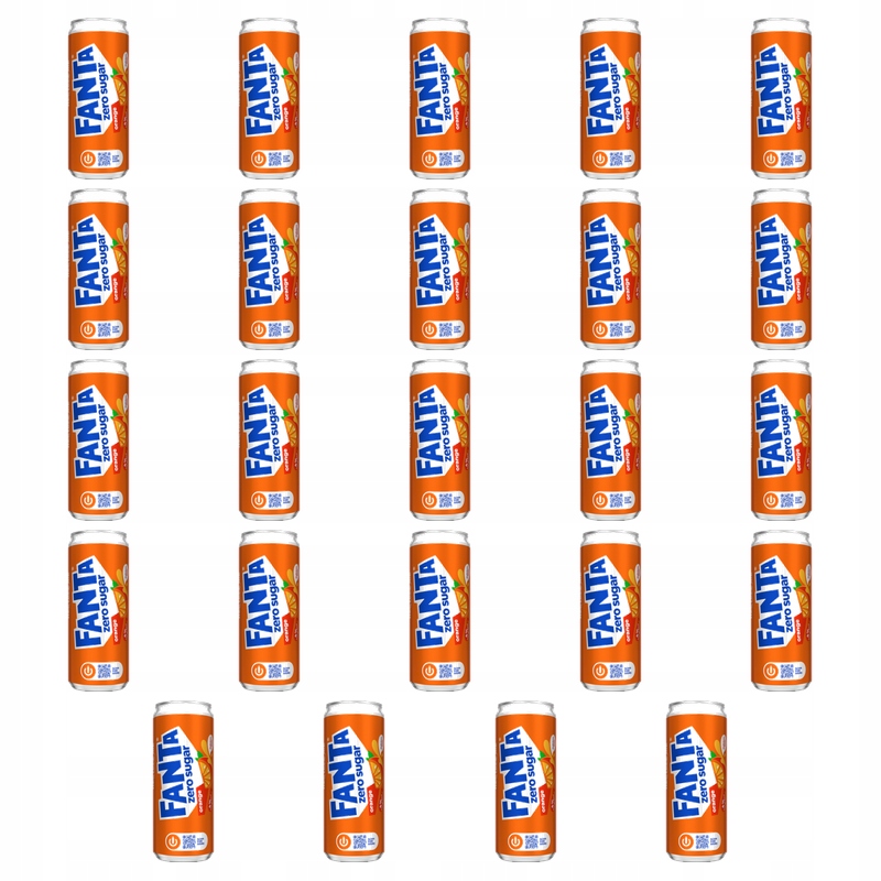 Fanta Zero 330 ml X24