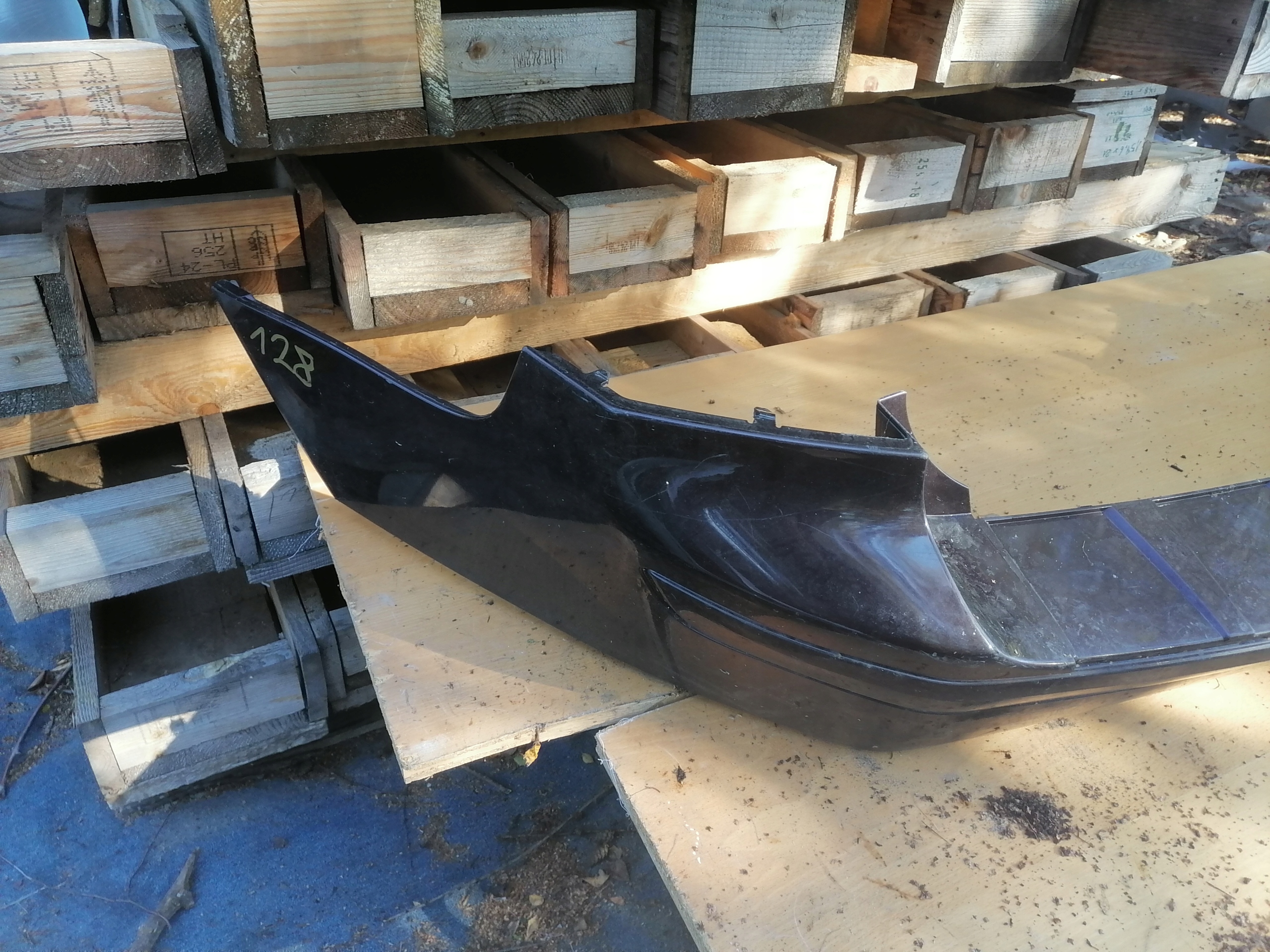 bumper rear part VOLVO V50 30678066