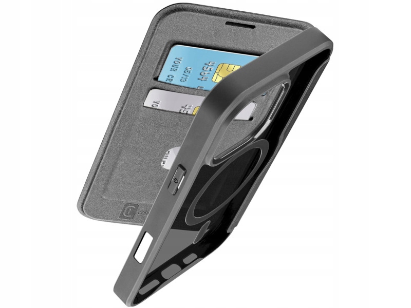 Etui Cellularline Daily MagSafe do Apple iPhone 16 Pro Max Czarny