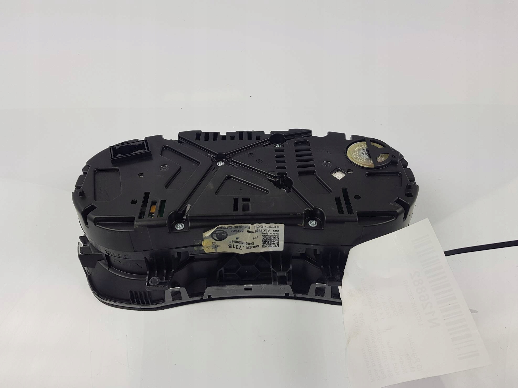 dials clock 6V0920731B SKODA FABIA III LIFT