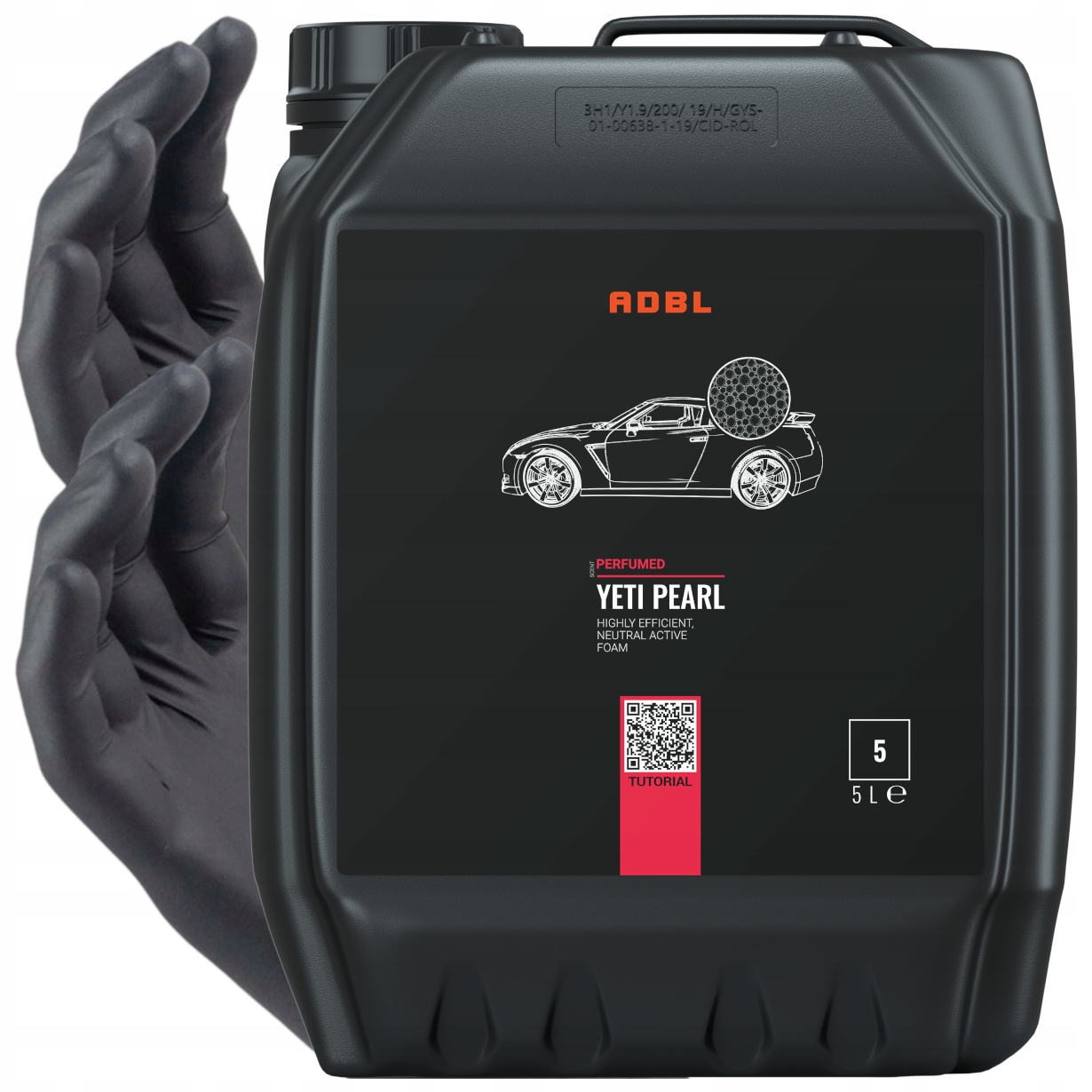 Adbl Yeti Pearl 5L Wydajna Piana Aktywna Neutralne pH Mycie Wstępne Zestaw