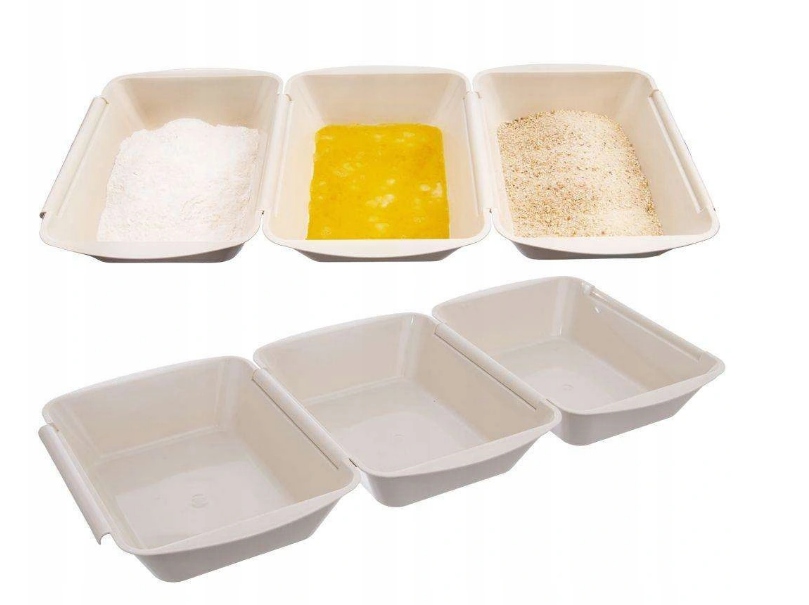 

Zestaw Do Panierowania Pojemnik 3 Elementy