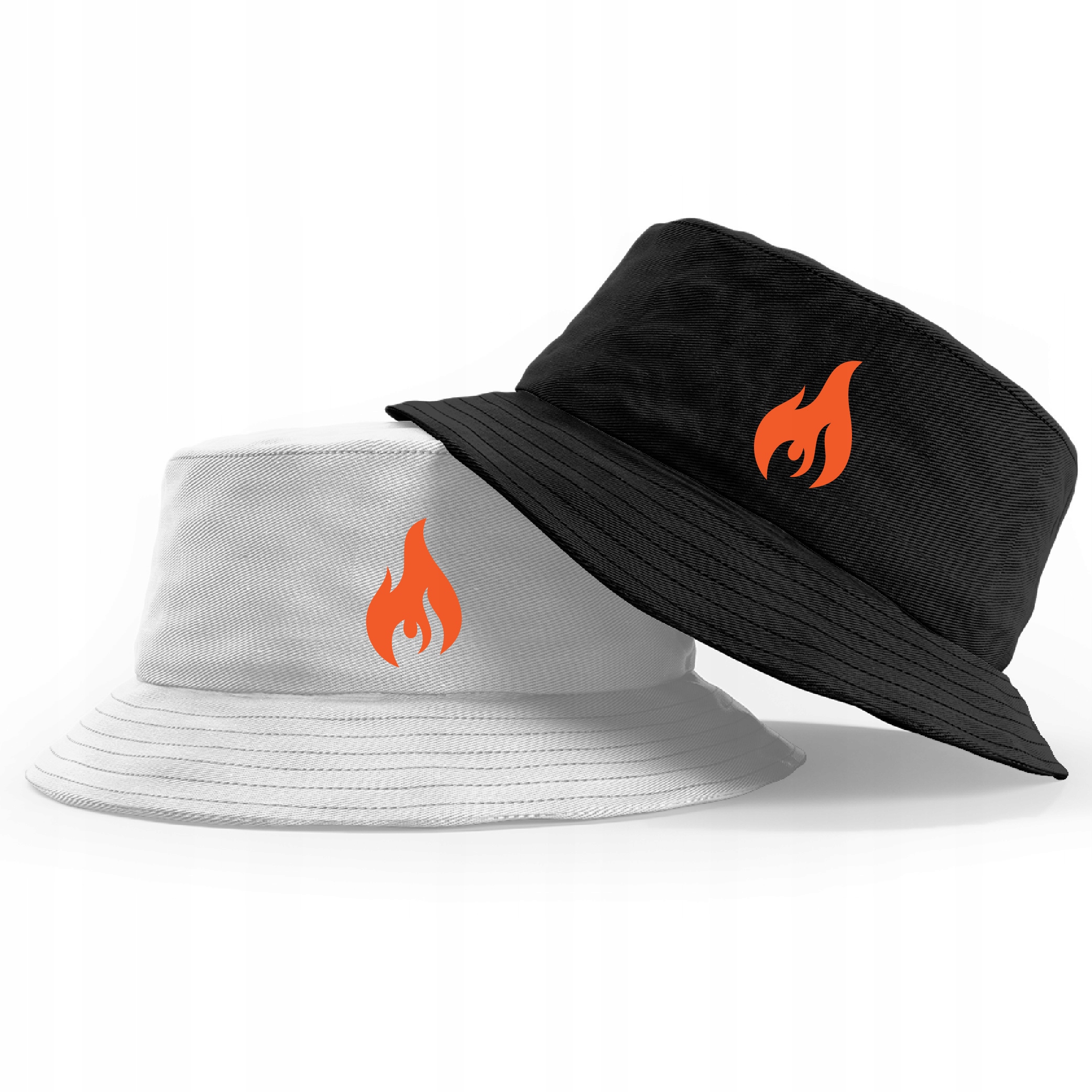 

Kapelusz Dwustornny Podwójny Modny Bucket Hat Fire
