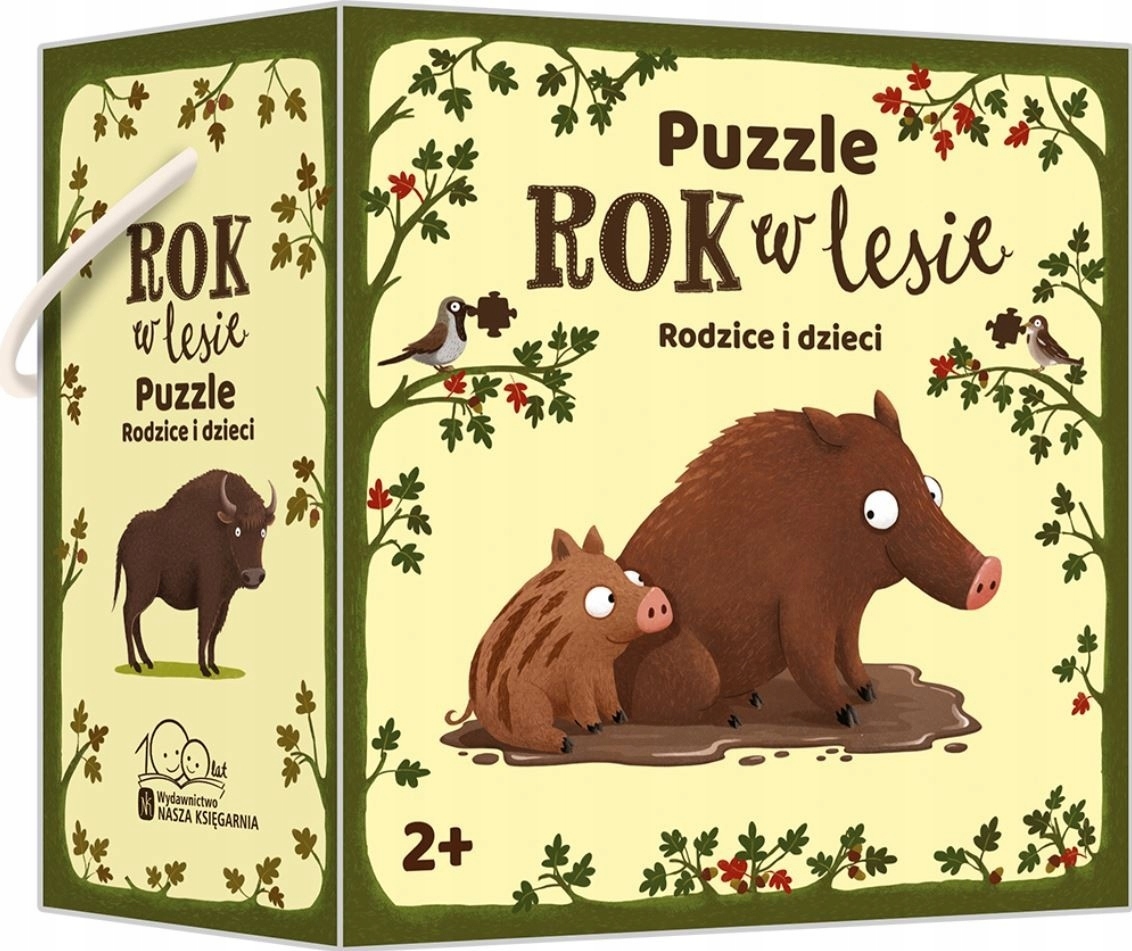

Puzzle Rok w lesie Rodzice i dzieci 20 elementów