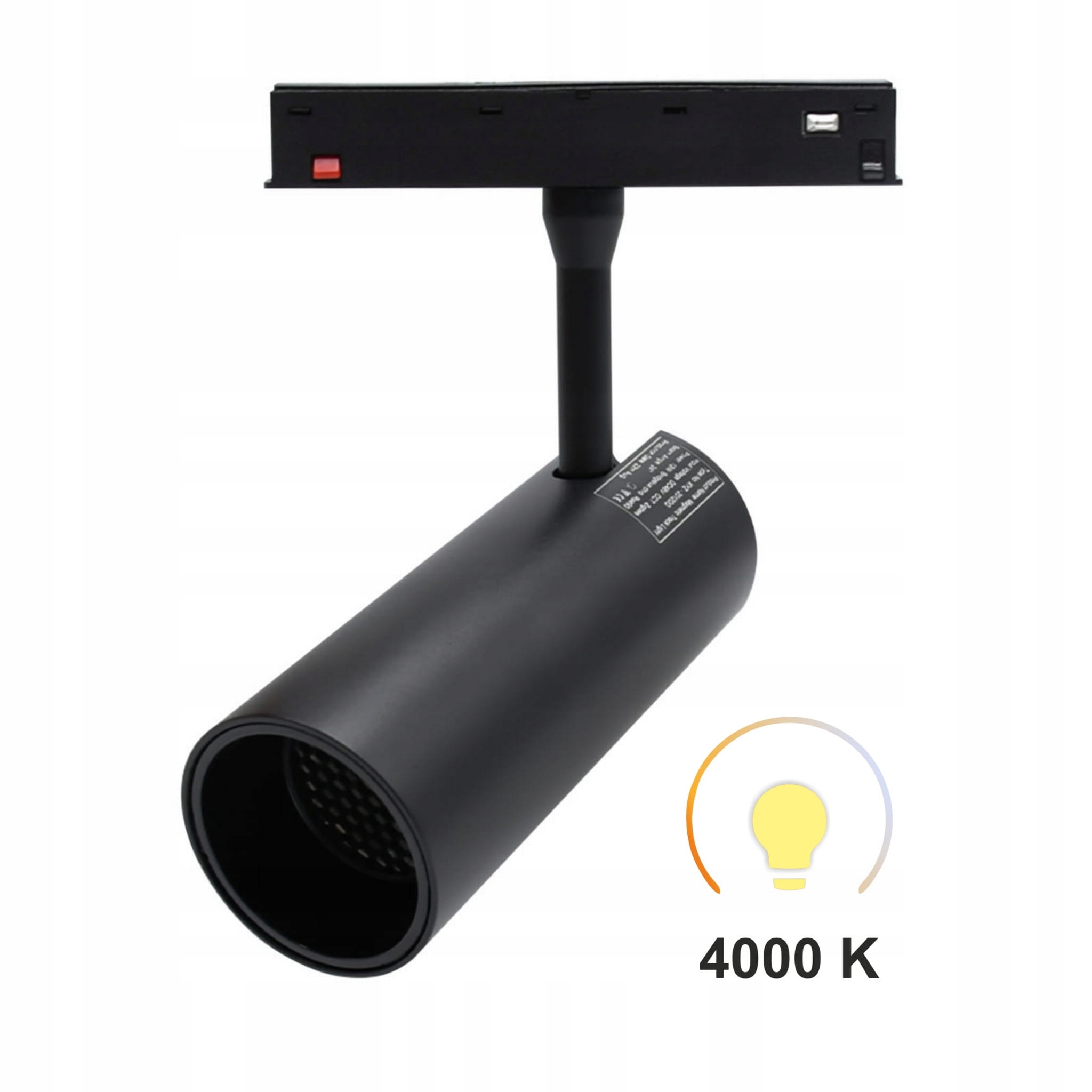 Reflektor LED Track 20W 4000K Neutralna do Szyn SMART TRACK 48VDC