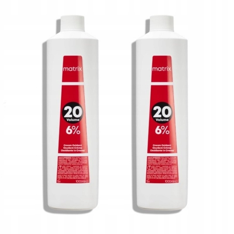 Matrix SoColor Cream Developer 20 Vol 6% oxidant 2x 1000 ml
