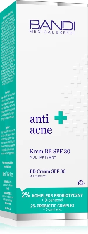 Bandi Anti-Acne Przeciwtrądzikowy krem Bb 50ml