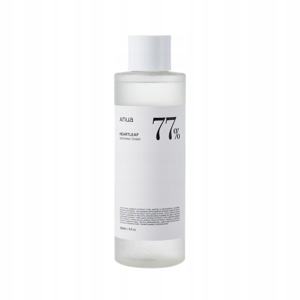 Anua Heartleaf 77% Zklidňující Tonikum Zklidňující Tonikum na Obličej 250 ml
