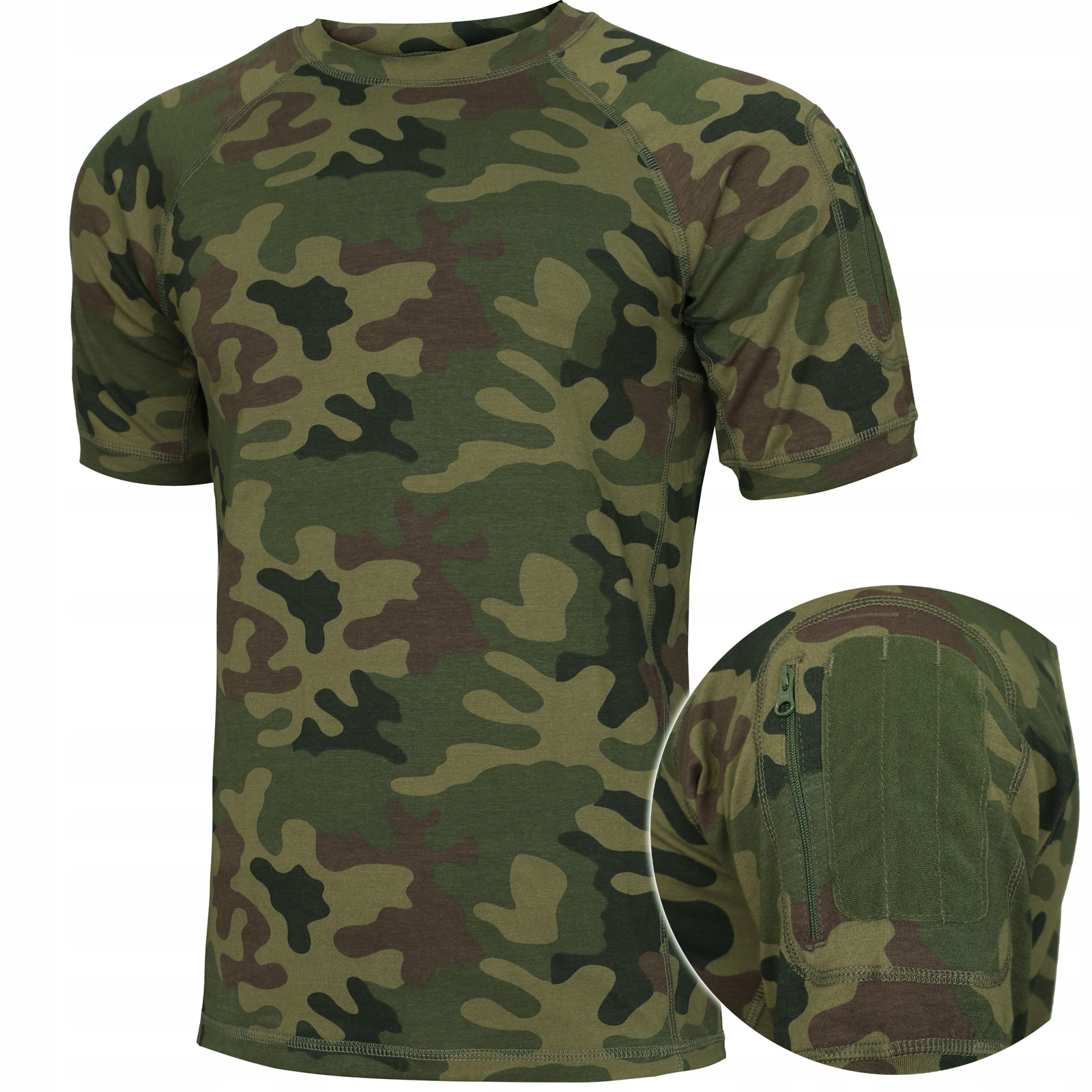 Koszulka T-Shirt Texar Duty Wojskowa Taktyczna WZ.93 Pl Camo XL