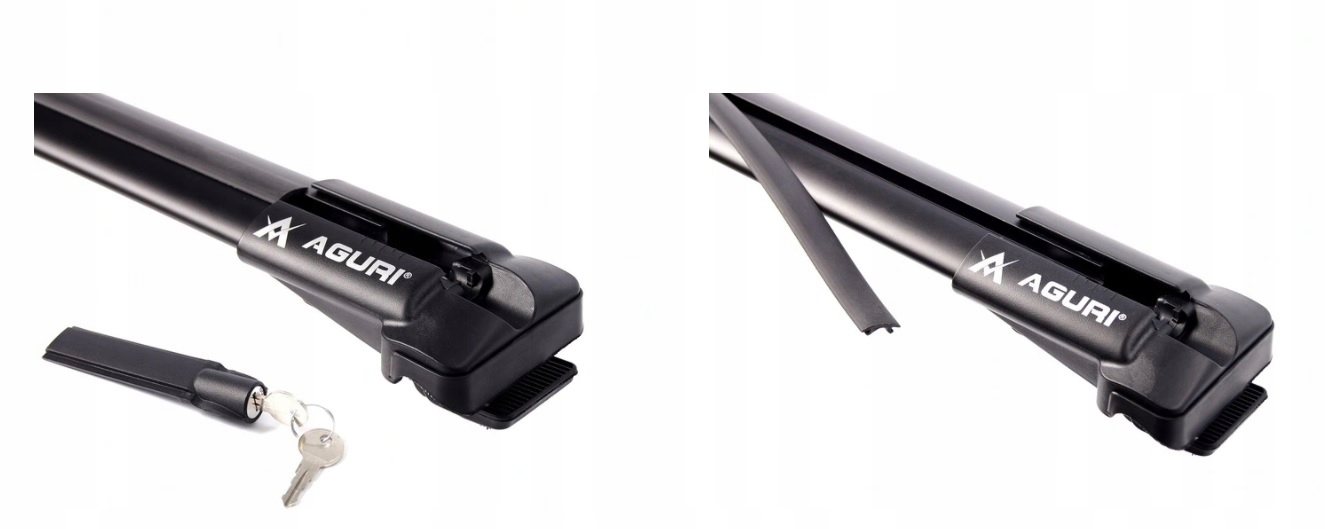 Bagażnik Aguri Prestige Black Dacia Duster 2018- Kolor czarny