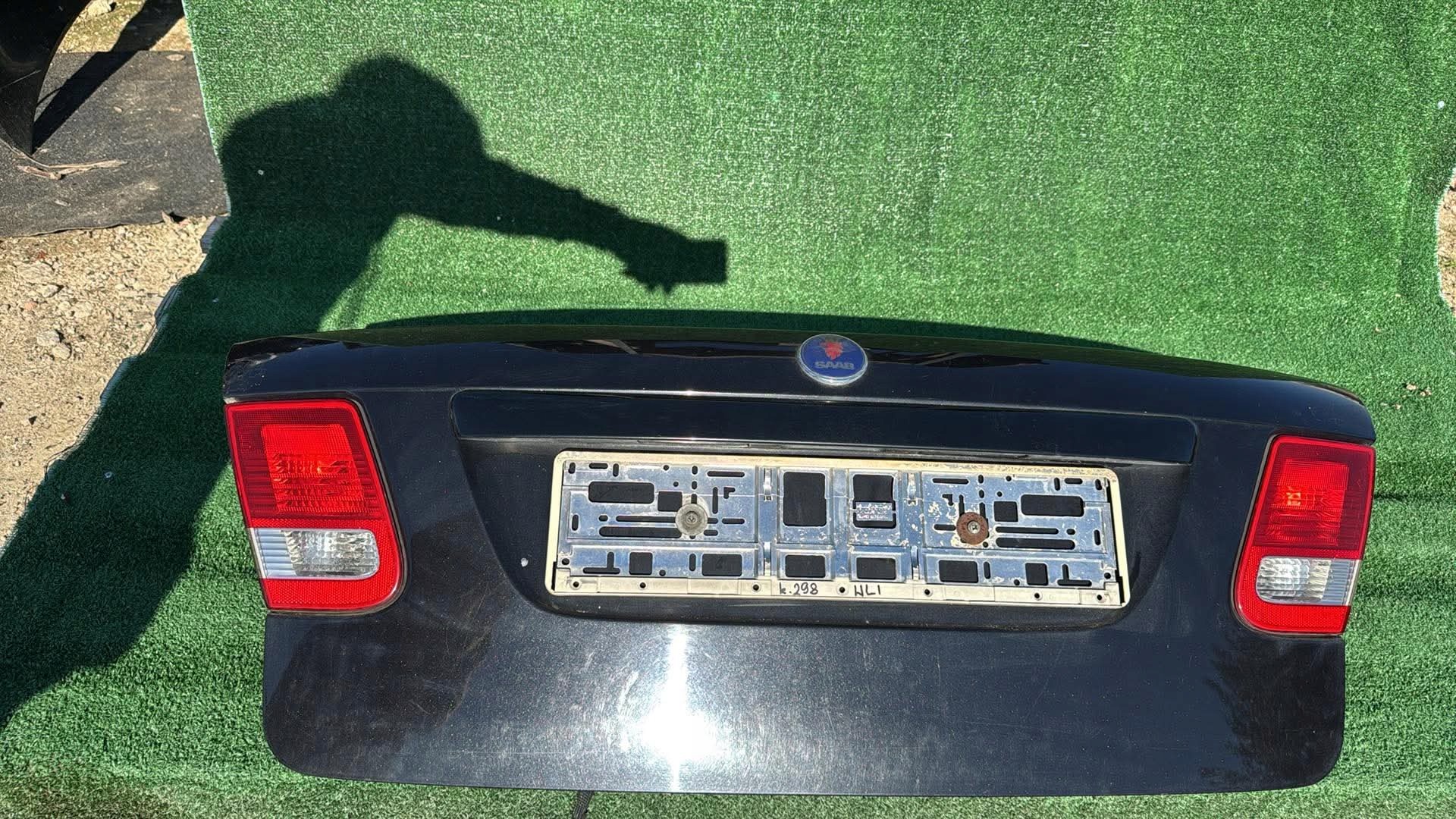 boot doors SAAB 9-3 II 93 oe 02-07r. colour 298 pre facelift black sedan