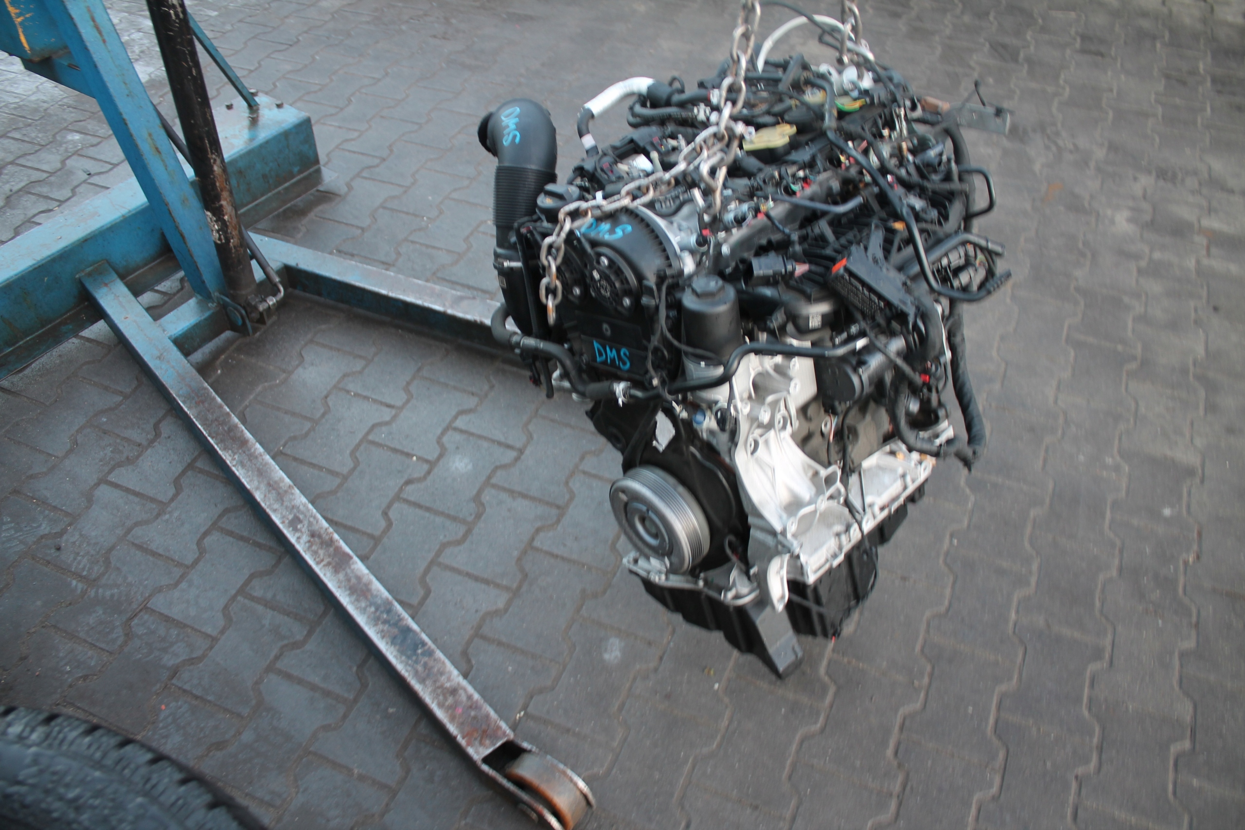 engine complete AUDI 2.0 TFSI 10TYS KM DMS