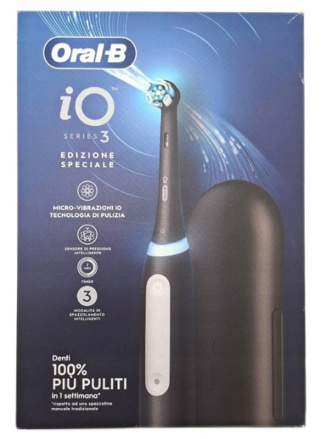Szczoteczka elektryczna magnetyczna Oral-B iO Series 3 matowy czarny