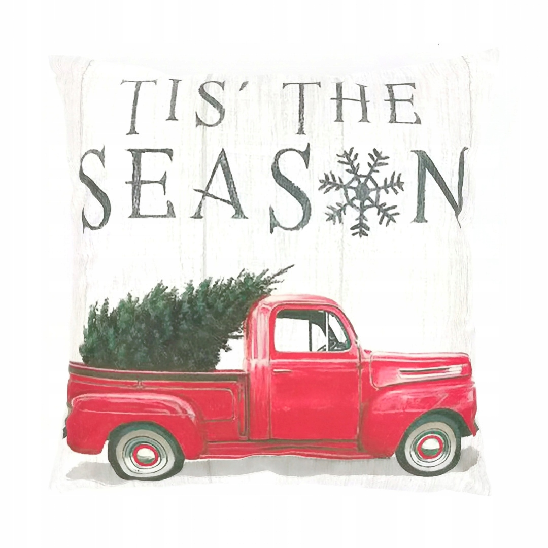 Poszewka Świąteczna Truck Tis The Season