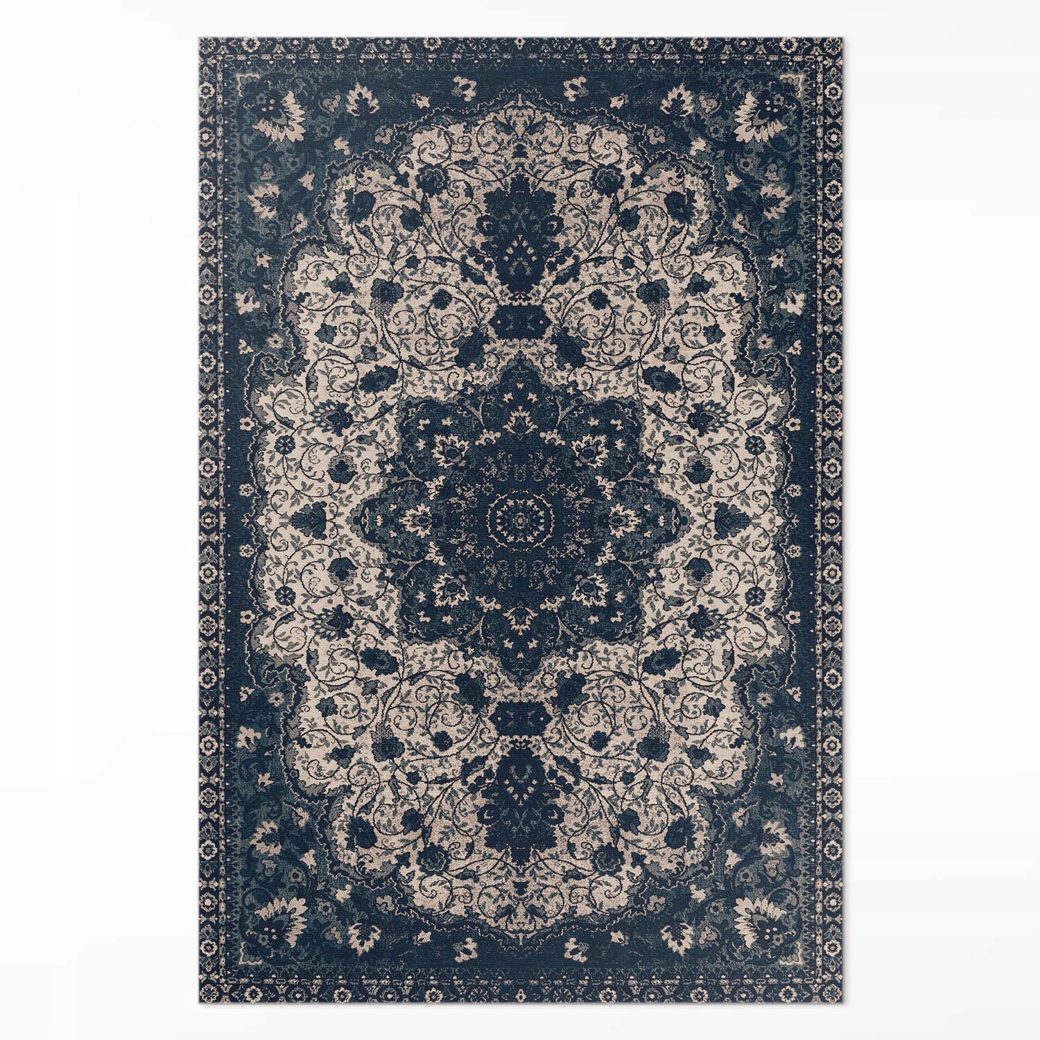 Dekoratívny vinylový koberec Ornamentálny vzor v starom štýle XXL 150 x 225 cm