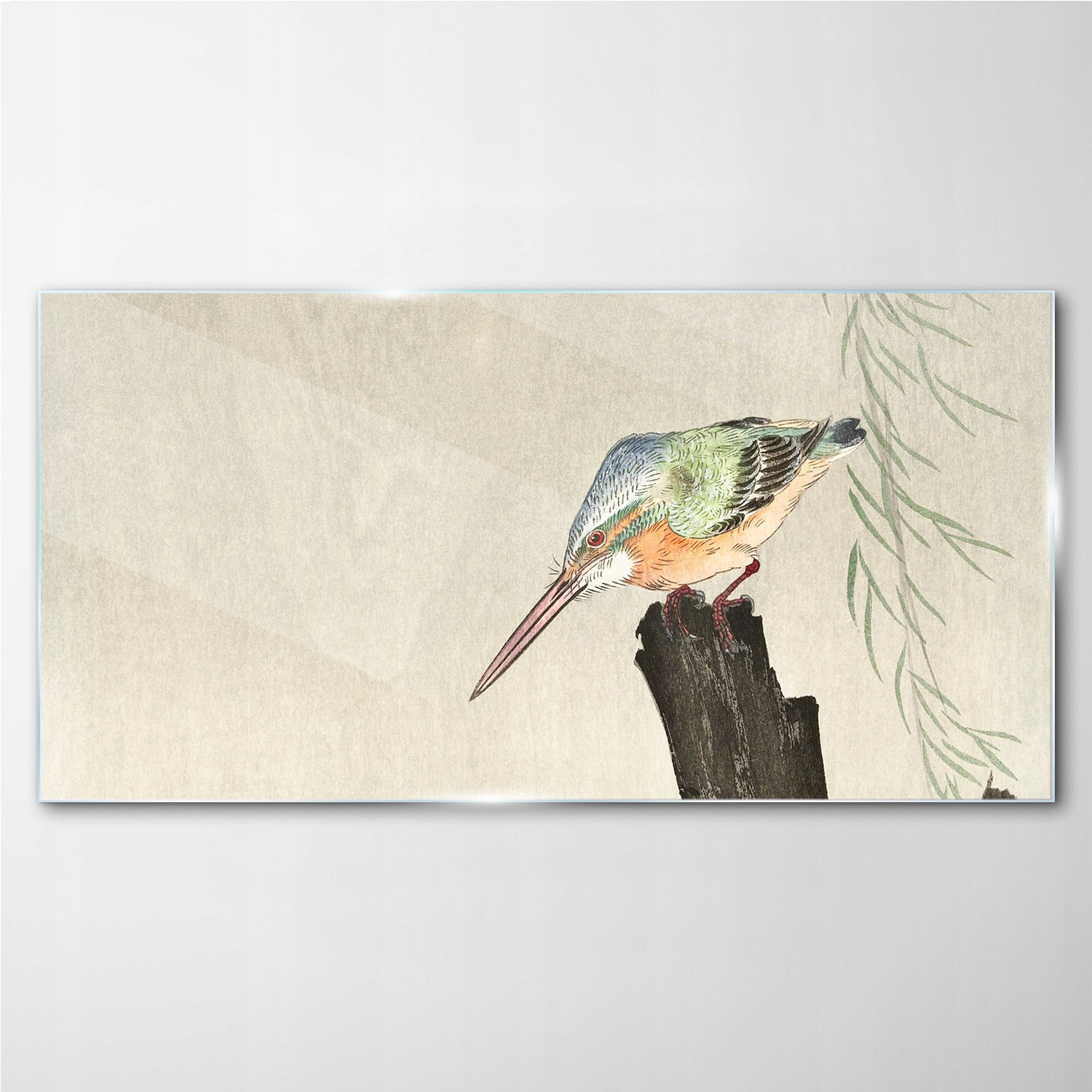 

Obraz szklany Zwierzęta ptaki zimorodek 140x70 cm