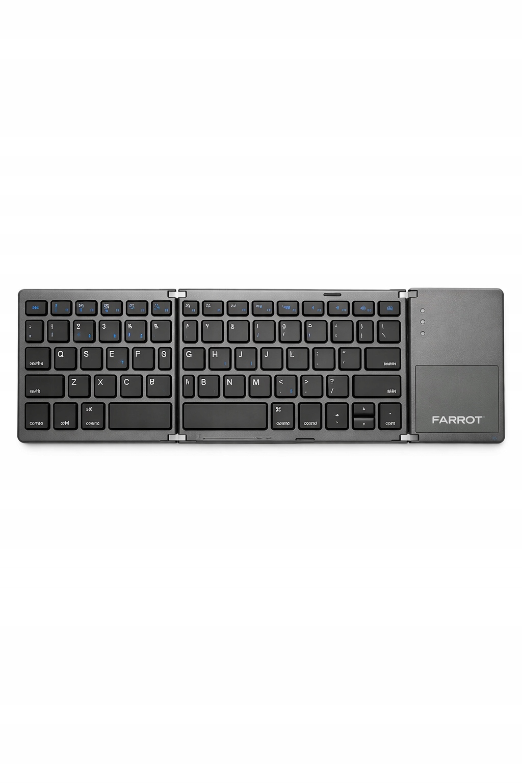 Bluetooth bezdrátová skládací klávesnice Touchpad Android iOS Windows