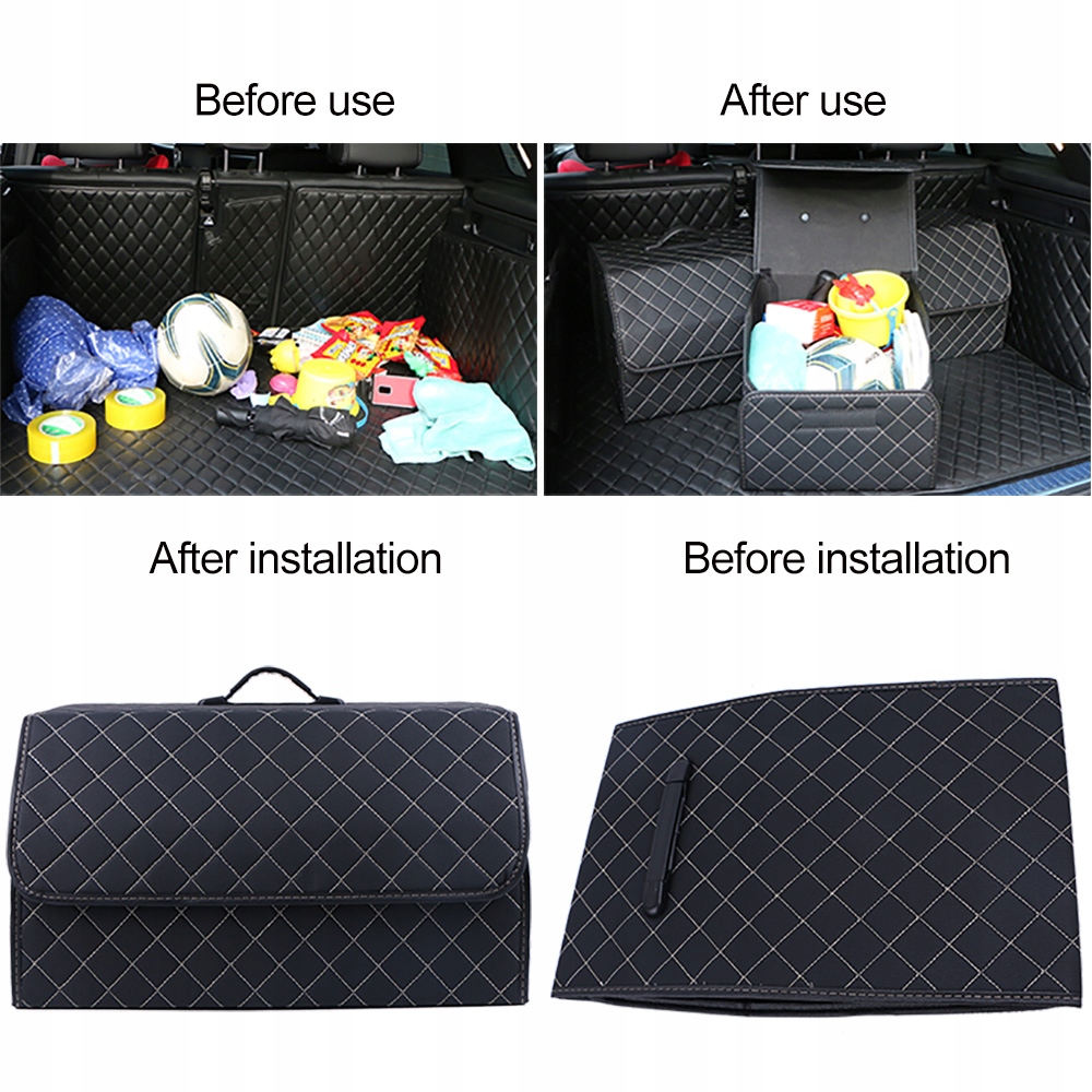 Car Trunk Organizer Box Large Capacity Multiuse EAN (GTIN) 6900228757684