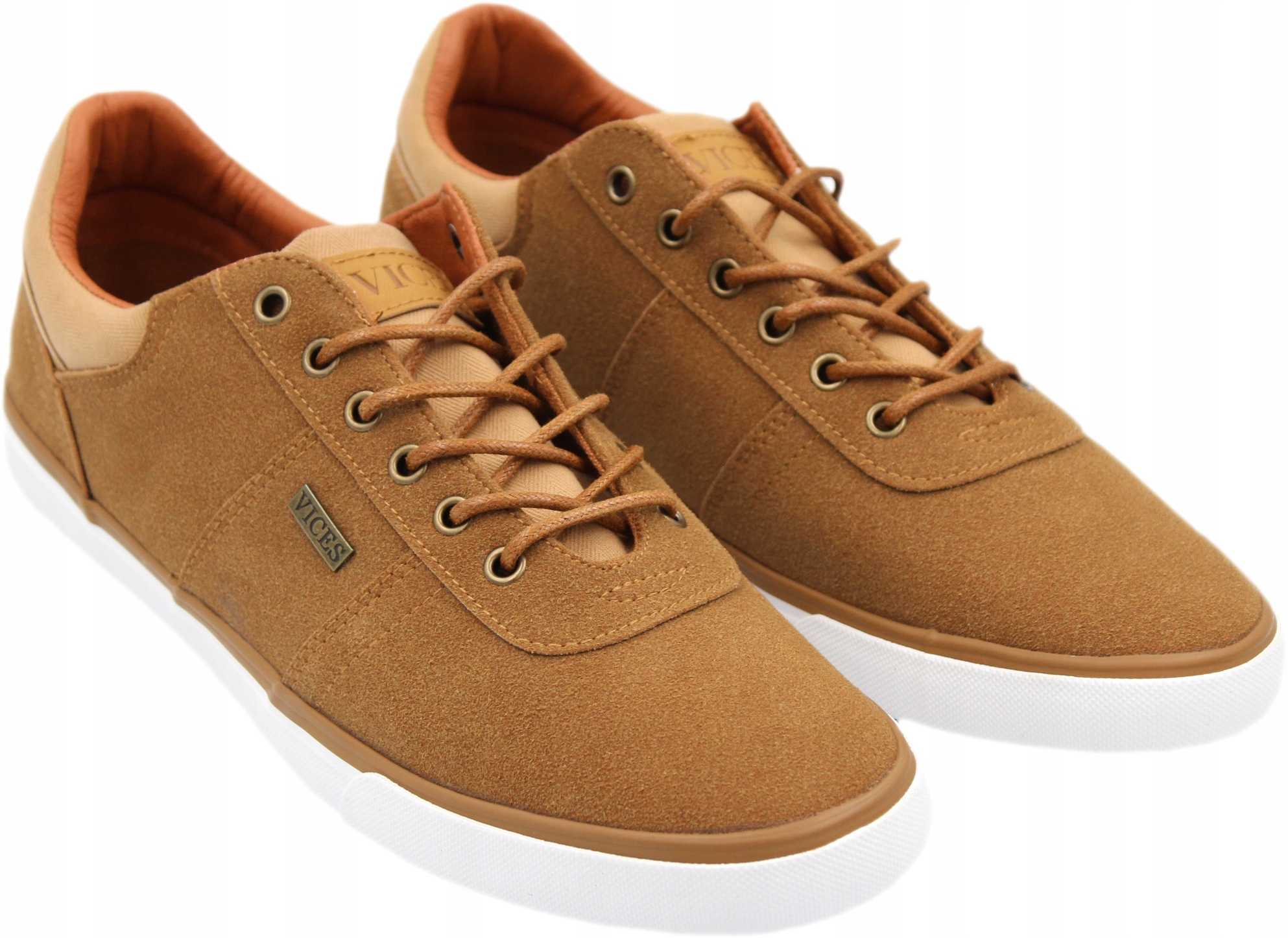 

Trampki Jasny Brąz casual sport zamszowe 45