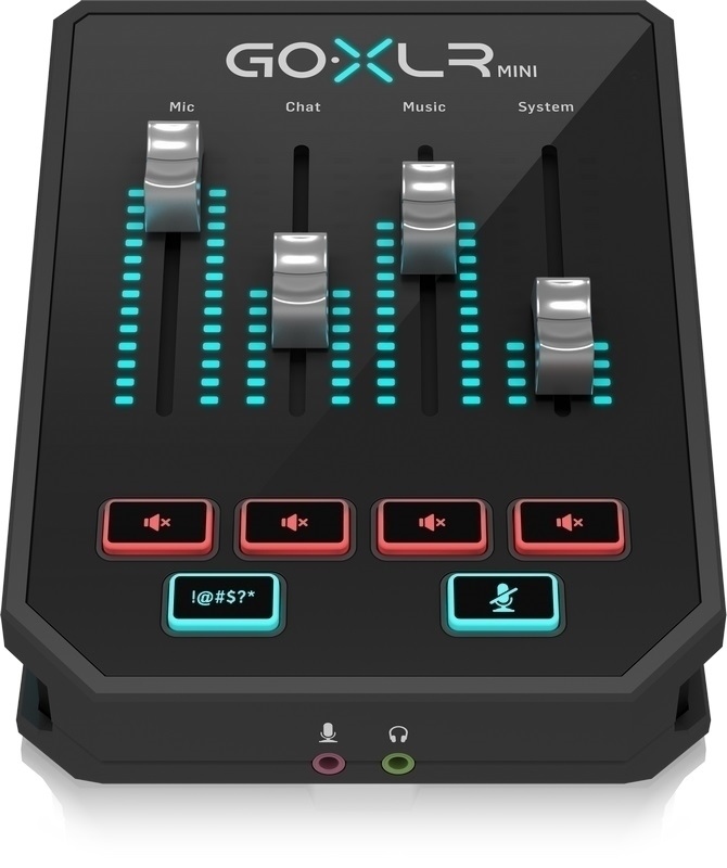 Tc Helicon Go Xlr Mini Mixér sampler pro streamování
