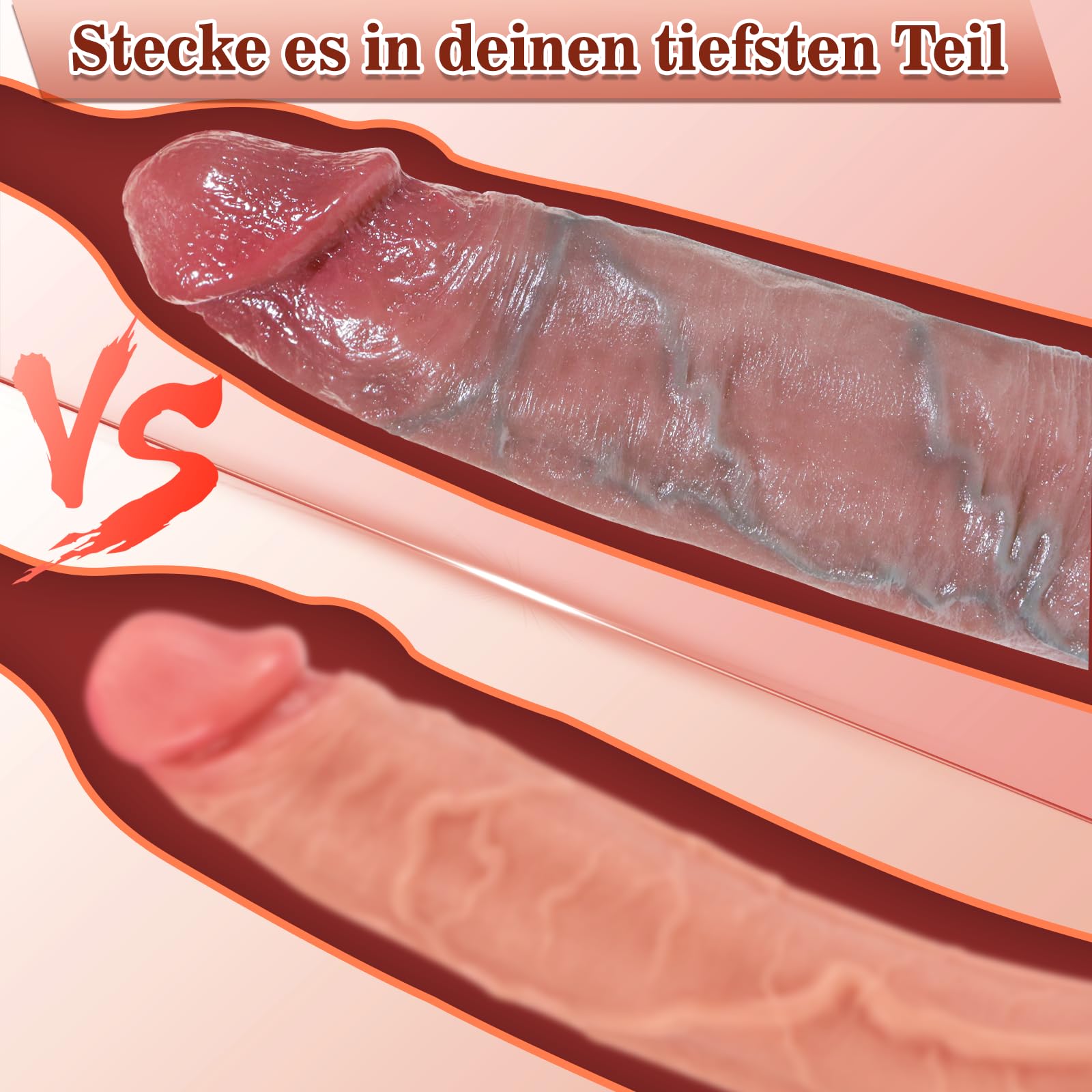 REALISTYCZNY SILIKONOWY DILDOS DLA KOBIET MĘŻCZYZN PAR Z MOCNYM PRZYSSAWKĄ — miniatura 7