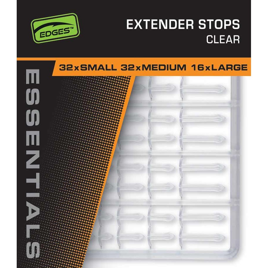 Fox Edges Essentials Extender Stops Stopery do kulek przeźroczyste