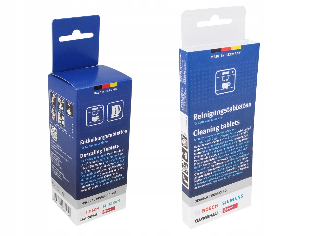 Bosch Tabletki Do Czyszczenia I Odkamieniania Ekspresów Komplet