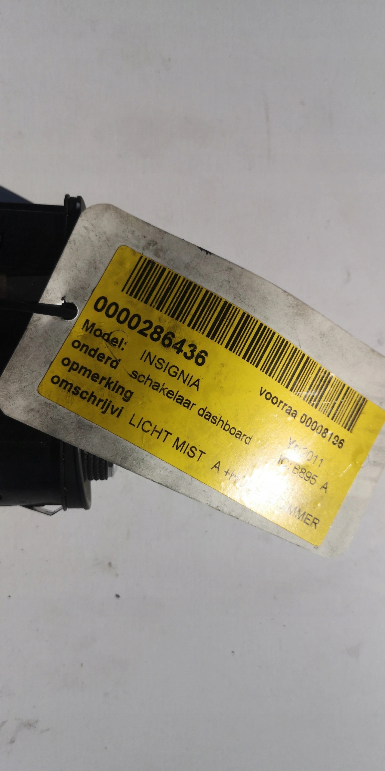Interruttore comando luci OPEL INSIGNIA13268696EF