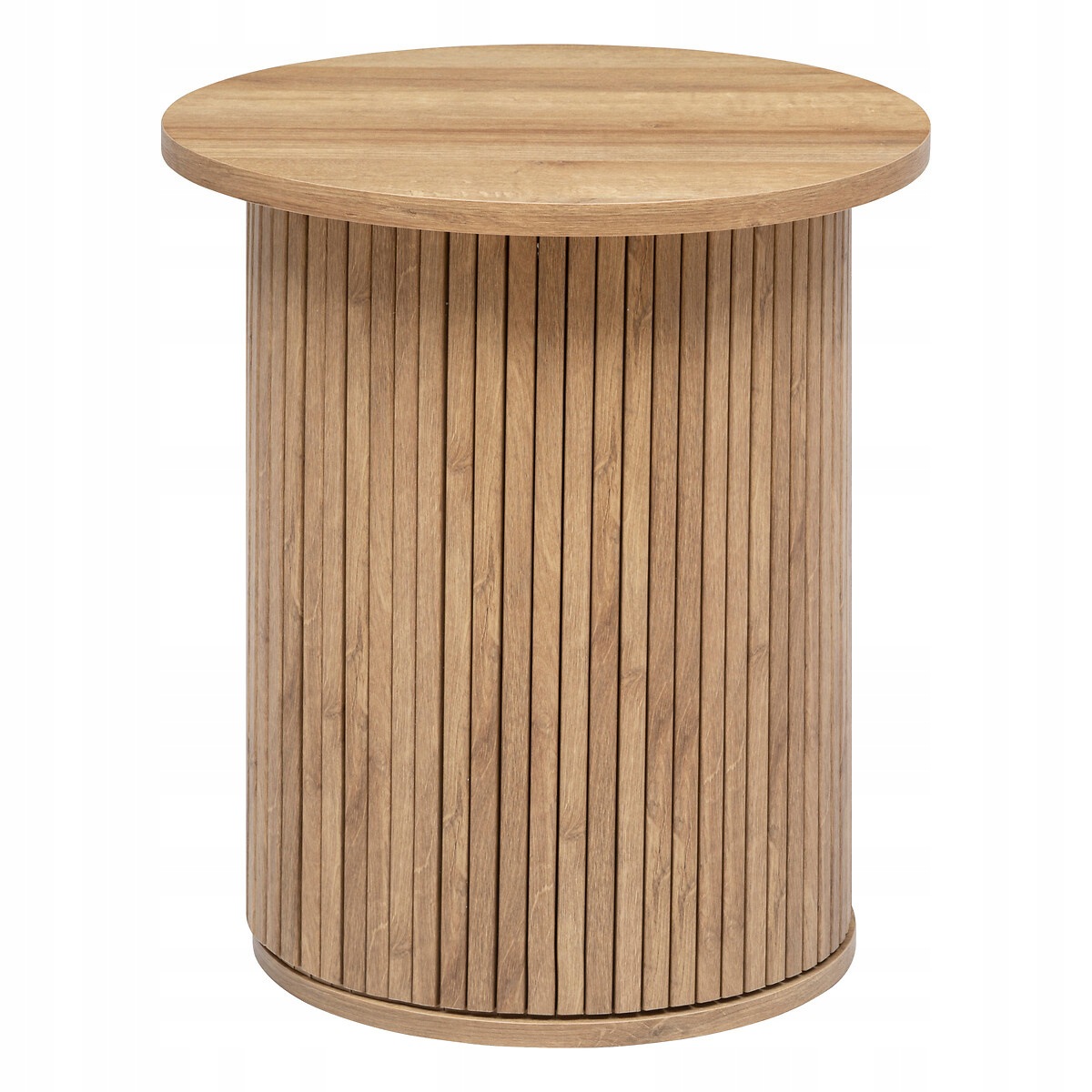 Kulatý kávový stolík špule Colva, Ø 45 cm