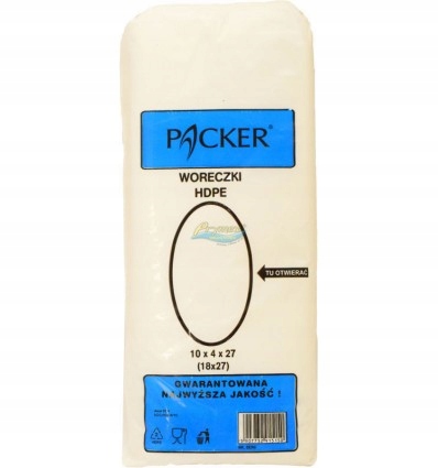 

Woreczki Hdpe 10x4x27 (18x27) 1000 szt