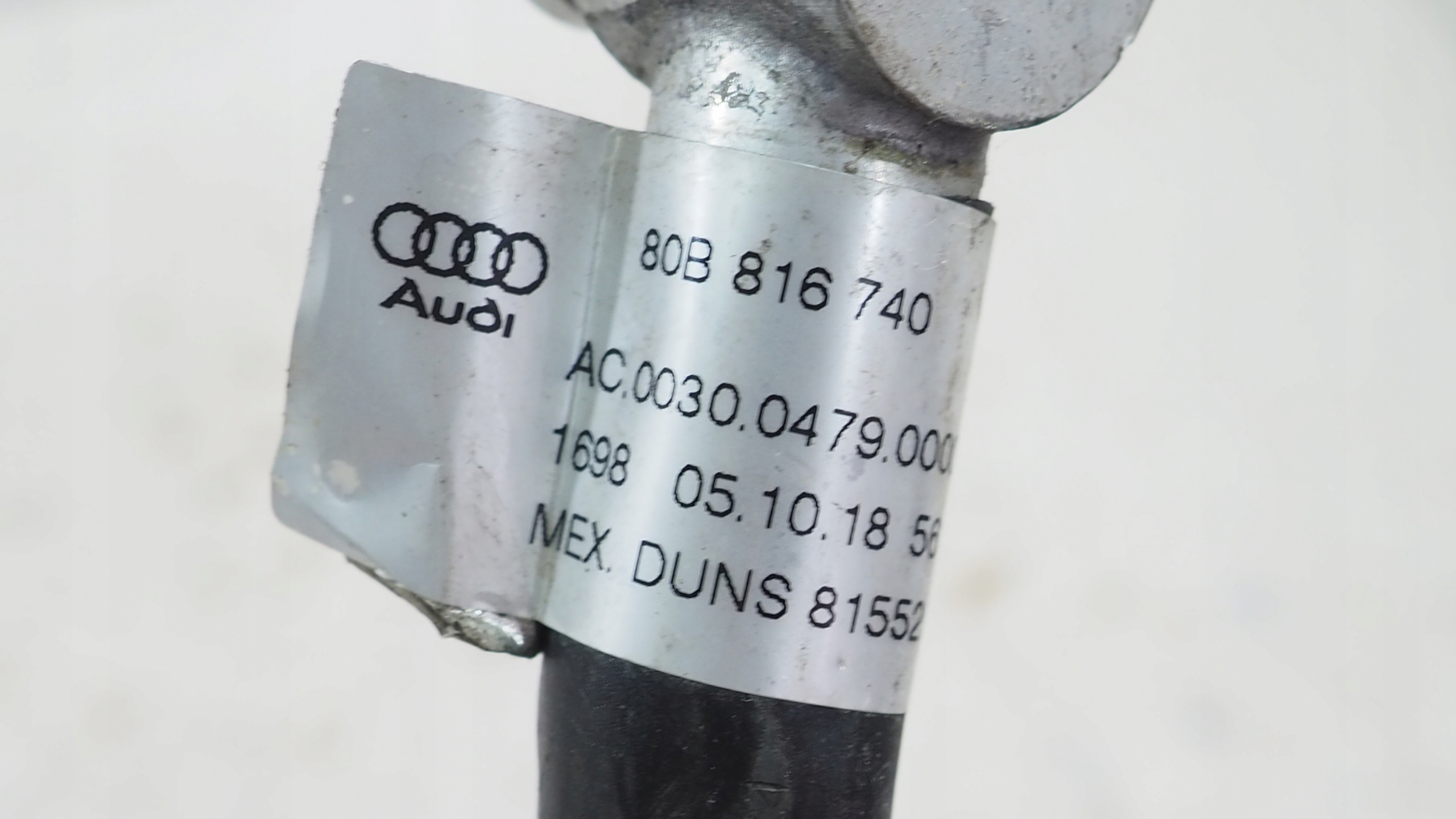 Audi Q5 II 80A hadice vedení klimatizaci 80B816740