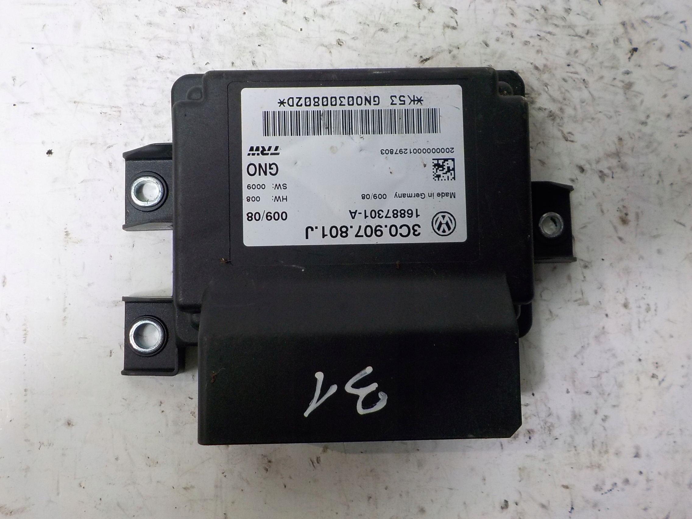 VOLKSWAGEN PASSAT B6 komfort vezérlő egység 3C0907801J 16887301-A