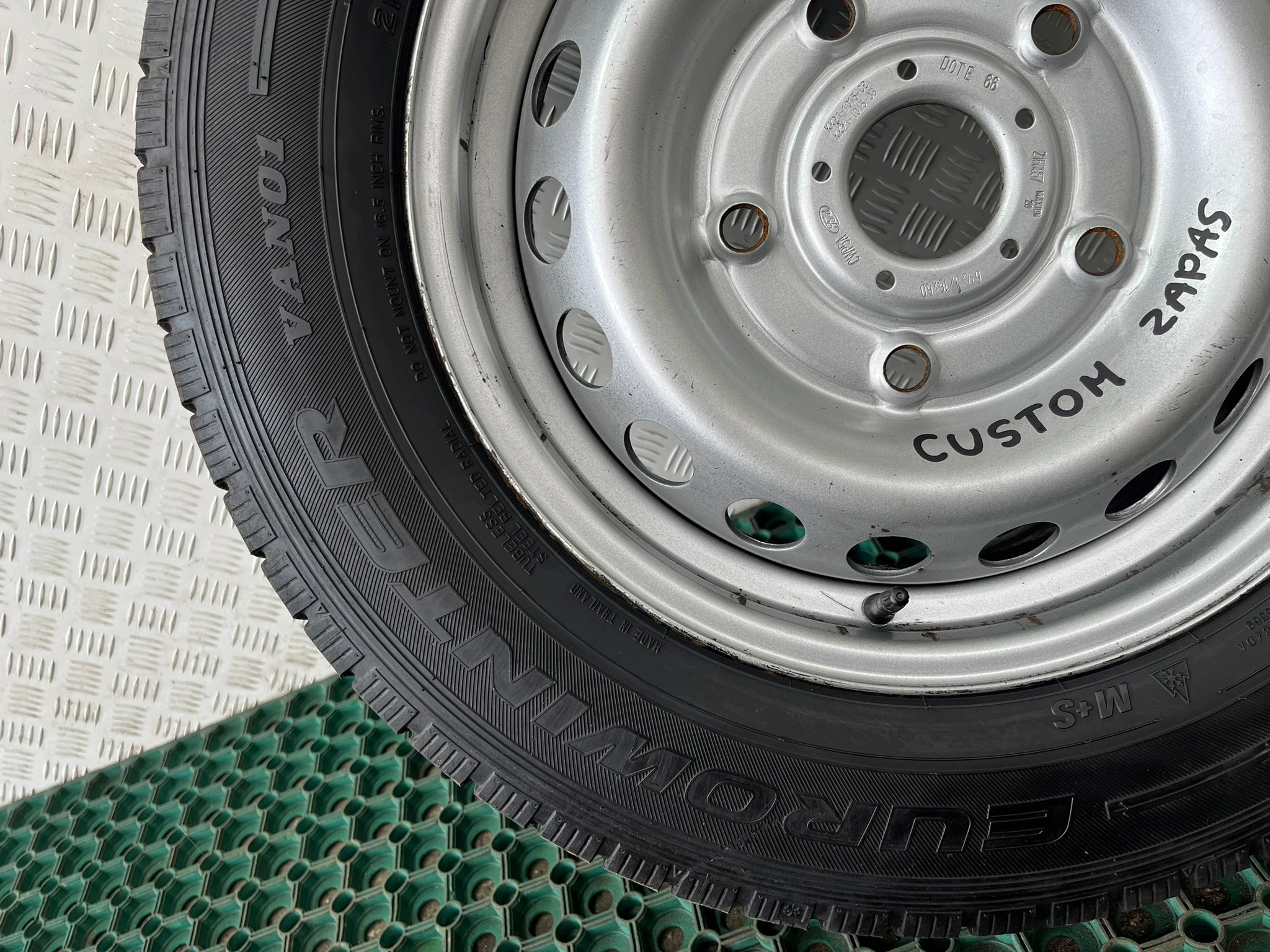 FORD TRANSIT CUSTOM 12-22 roue roue de secours disque 16'' 5x160 2025r. 6,80mm